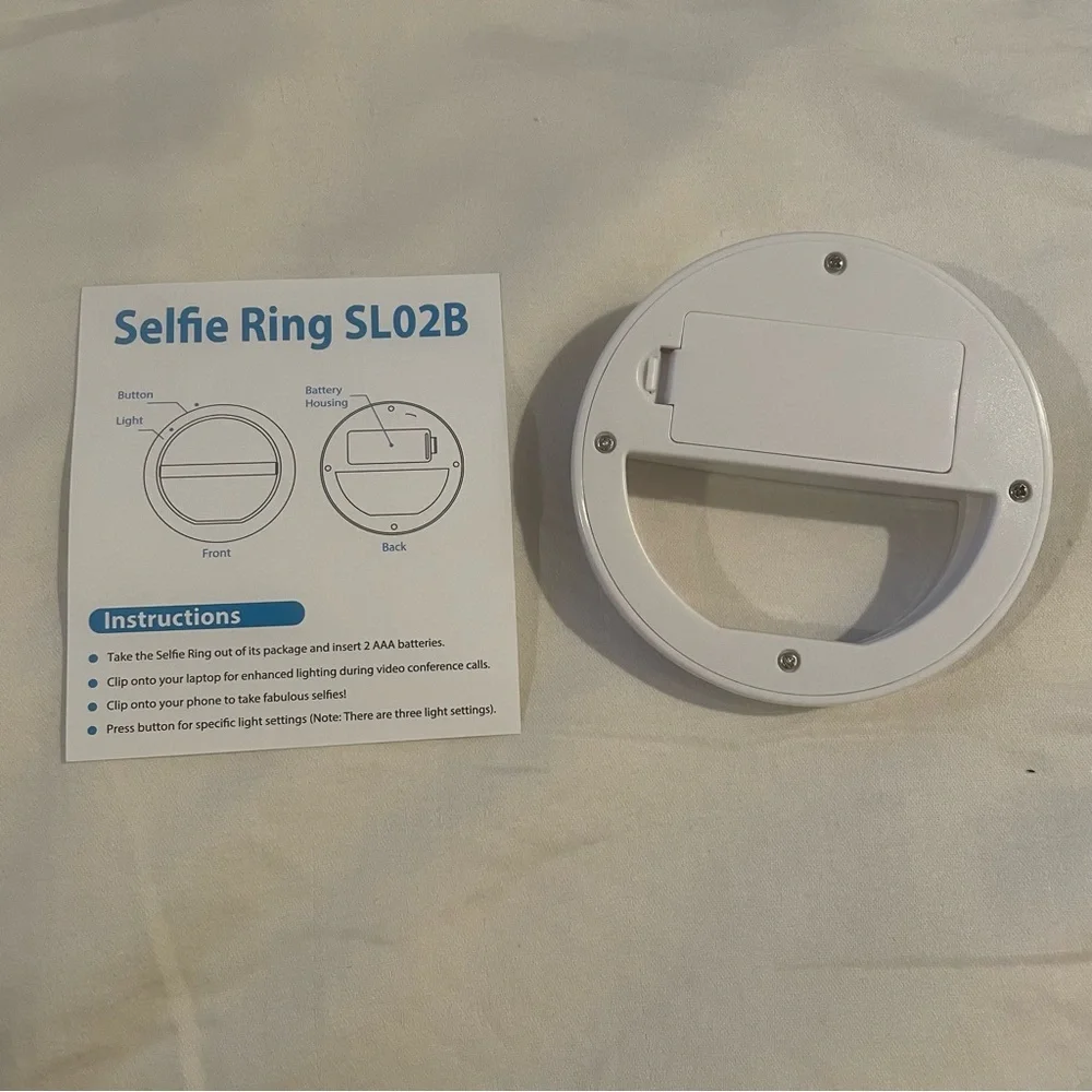 Poshmark Selfie Ring Light Phone Clip Poshmark Logo
